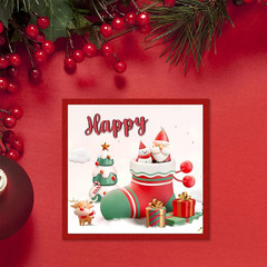 14 PCS Holiday Words Metal Die Cuts for Card Making, Birthday Thanksgiving Words