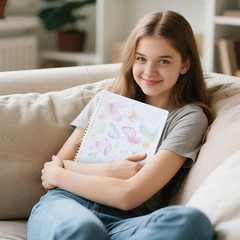 Reusable Sticker Book Collecting Album Sticker Collection Storage Book for Adult