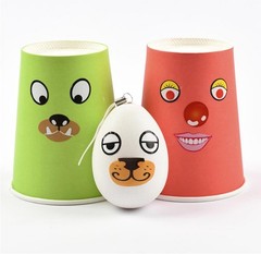 Lependor Black White Eye Stickers Labels Roll width 42mm, and