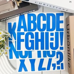 144 Pieces Self-Adhesive 3 Inch Letter Stickers, Vinyl Alphabet Sticker for M…