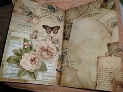Shabby Vintage Nostalgic Junk Journal Scrapbook USA Seller