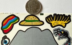 BUILD-AN-ELEPHANT HEAD Sticker Set(20pc)Trunk•Eyes•Hats •Sunglasses•Card Making•