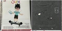 LOW PRICE Sizzix Dress-Up die cuts Hair Sports Chef Firefighter Skate Cowboy