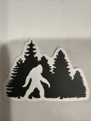 Lot of 10 Assorted Outdoor Bigfoot Sasquatch Yeti Swamp Ape Believe Stickers