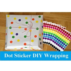 700 PCS 3/4 Inch Dot Stickers Color Coding Labels 10 Colors Round Self Adhesive