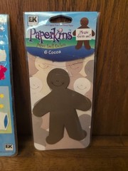 EK Success Paperkins Paper Dolls (Lot of 3) Scrapbooking Children Arts & Crafts