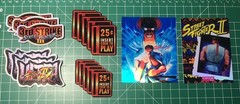 Custom Arcade Marquee Sticker Decal Holographic Glossy Vinyl @2×6”