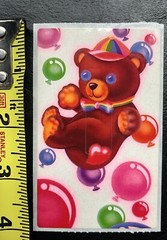 Vintage 1983 Lisa Frank Sticker Light Switch Cover Floating Bear Excellent Cond.