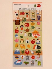 Kawaii Japanese Sticker Set 4! Sushi & Japan Theme Planner Stickers