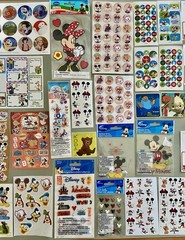 Large Lot of Disney Stickers! Jolee’s Boutique, EK Success, Etc