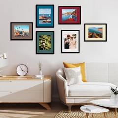 16Pk Mixed Colors 11×14 Inch Picture Frame Mats for 8×10 Inch Photos Artworks