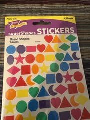 TREND superSHAPES STICKERS BASIC SHAPES T-46040