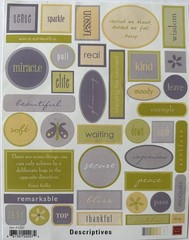 THERE ARE SOME THINGS Stickers(37pc)ChatterBox •Memories•Phrase•Real•Card Making
