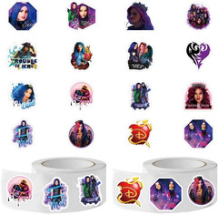 Cartoon Stickers (1000Pcs), 16 Sheets 1.5In Self Adhesive Seals for Decoration