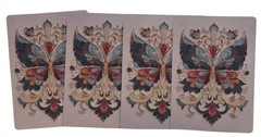 Butterflies Gradient Shading Gold to Black Tipped Wings Junk Journal Scrapbook