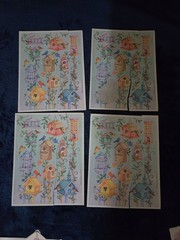 Vintage Hallmark Sticker Lot 80s 90s Ballerina Birdhouse Celestial Floral Hearts