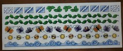 Provo Craft Borders & Corners Stickers by Fayette Skinner, SUMMER SENSATIONS