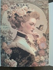 120 Sheets Vintage Material Scrapbooking Paper Pack The Rose Manor 5 1/2X 3 3/4