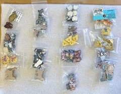4 Diff Sets Deco Cat Embellishments- Resin- Wood-Assorted Brands -You Choose