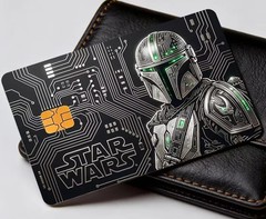 STAR WARS Mandalorian Credit Debit Card Skin Vinyl Cover for Small Chip