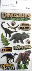 FREE SHIPPING! DINOSAURS! 1 PACK BY RECOLLECTIONS 13 PIECES
