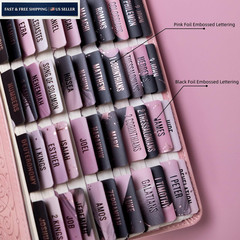 UPAFEXXI-Laminated Bible Tabs (Pink and Black Foil Embossed Lettering), Pink4