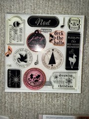 HOLIDAY CHEER Embellishments Kit