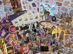 Cats, Dogs, And Animals Sticker Set, 31 Sheets, Stickiiclub And Pipsticks