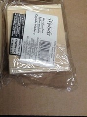 LOT of 1 Wooden Craft box- light weight….Michaels Phase 1 Designs