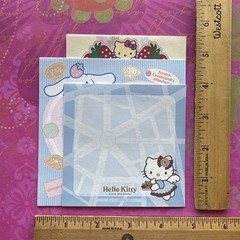 Hello Kitty Sanrio Note Stationery Paper Sheets Strawberry Scratch & Sniff Lot