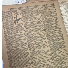 40+ Vintage Sheet Music Dictionary Pages for Scrapbooking Card Making Craft Lot