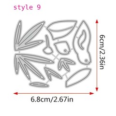 Hummingbird bird metal cutting dies cut machine cutter die