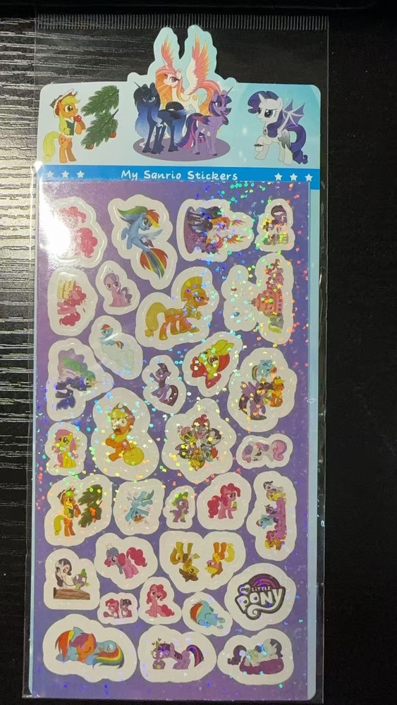 *FREE SHIP* My Little Pony Sticker *Laser Effect*