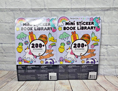 2x Fashion Angels Super Cute Mini Sticker Book Library for Crafts – 200+ Each