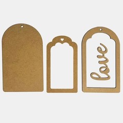 Stamperia Crafty Shapes – Timeless Tag, KLSM54