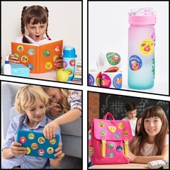 Scratch and Sniff Scented Reward Stickers, 600 Pcs, 3 Rolls, 1.57″