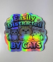 Funny Holographic Vinyl Stickers Pick Any 1 or Complete Set Car Laptop Phone