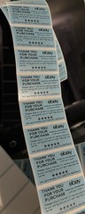 100pc Thank You for Your Purchase eBay Stickers Labels ENVELOPE LABELS 2″x1”