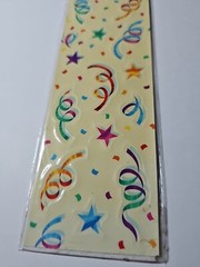 New Amscan Stickers Party Birthday Streamers Star Confetti Autocollants 15277