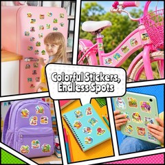 Scented Scratch and Sniff Stickers for Kids – Large Reward Stickers, Fruit Desig