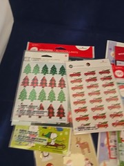 Christmas Scrapbooking Stickers & Gift Tags Lot Of 16