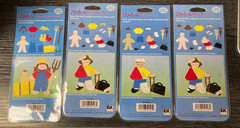 Paperkins Paper Dolls & Memories Forever Scrapbook Arts & Crafts Lot of 9