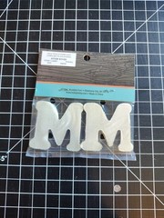 Hobby Lobby Woodpile 1.75” Wood Letters (4 Pieces Of Letter M) Still Sealed New