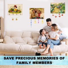 Sublimation Wood Photo Blanks, 11.8″ X 15.7″ Unfinished Wood Hanging Board with