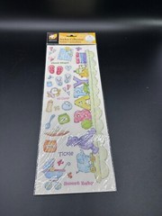American Traditional Designs Stickers Sweet Baby Pastels Scrapbook Arts & Crafts