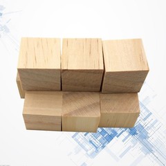 10Pcs Light Brown Pine Wood Pieces for DIY Craft Projects and Decoration