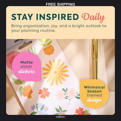 15 Sheets Whimsical Season Planner Stickers for Journals and Calendars