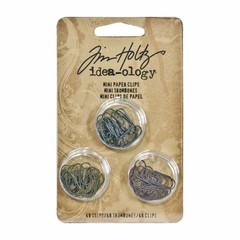 Advantus Metal Mini Paper Clips By Tim Holtz Idea-ology, 48 Per Kitchen