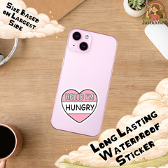 Hello I’m Hungry Sticker, laptop sticker, Watter bottle sticker, car decal