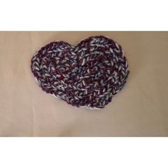 Handmade Crochet and Braided Textile Lot Dollhouse decor 7 Pieces Rugs, Curtains